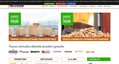 Desktop Screenshot of bois-et-granules.com
