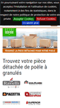 Mobile Screenshot of bois-et-granules.com